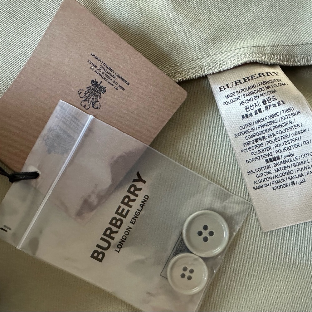 Burberry uniform Light Sage called Hunter green by Burberry A-Line Skirt size 10 - Picture 13 of 16
